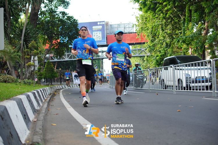 Race photo from SURABAYA ISOPLUS MARATHON 2025
