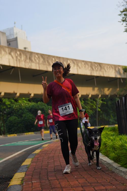 Race photo from Assurance Fun Run 2024