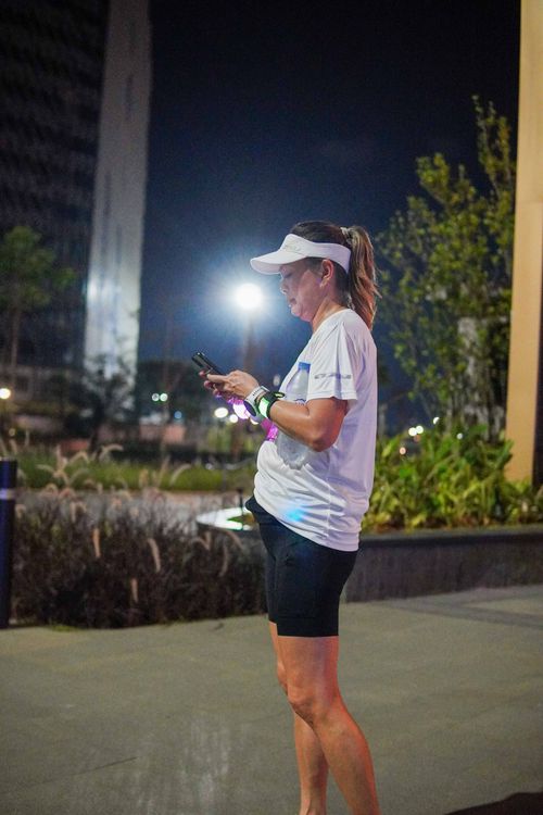 Race photo from PIK NITE RUN VIBES