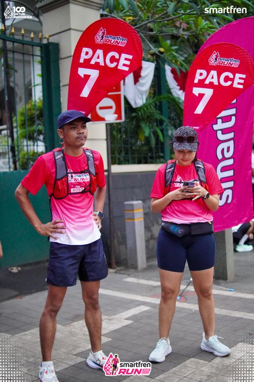 Race photo from Smartfren Run 2025 Vibes