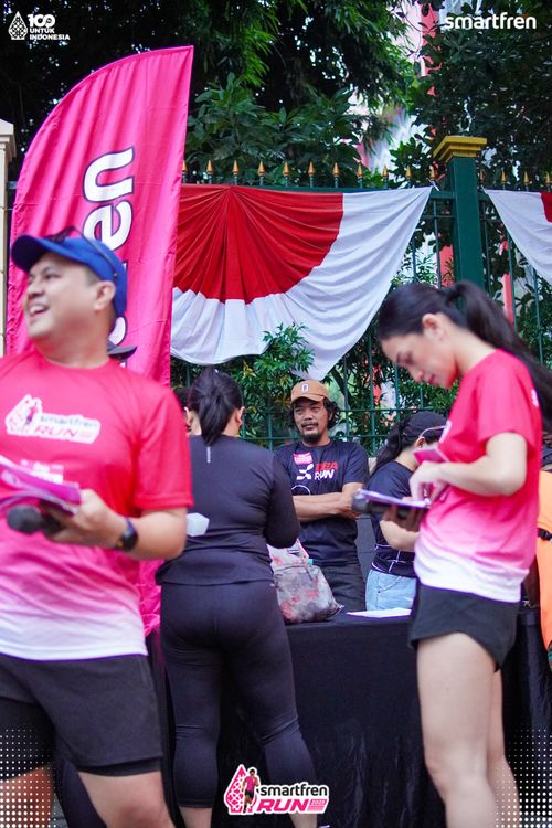 Race photo from Smartfren Run 2025 Vibes