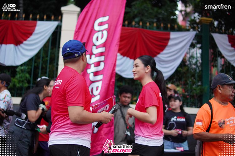 Race photo from Smartfren Run 2025 Vibes