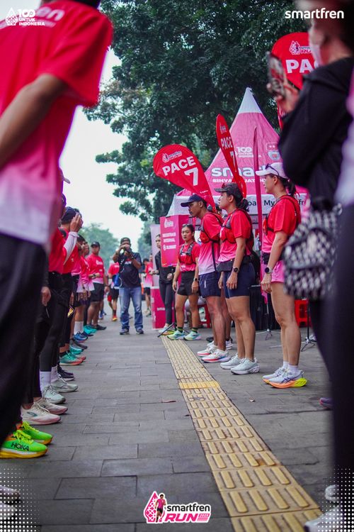 Race photo from Smartfren Run 2025 Vibes