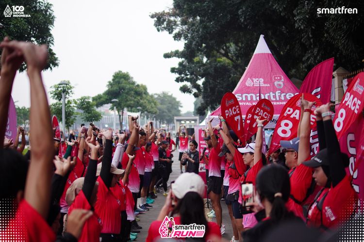 Race photo from Smartfren Run 2025 Vibes