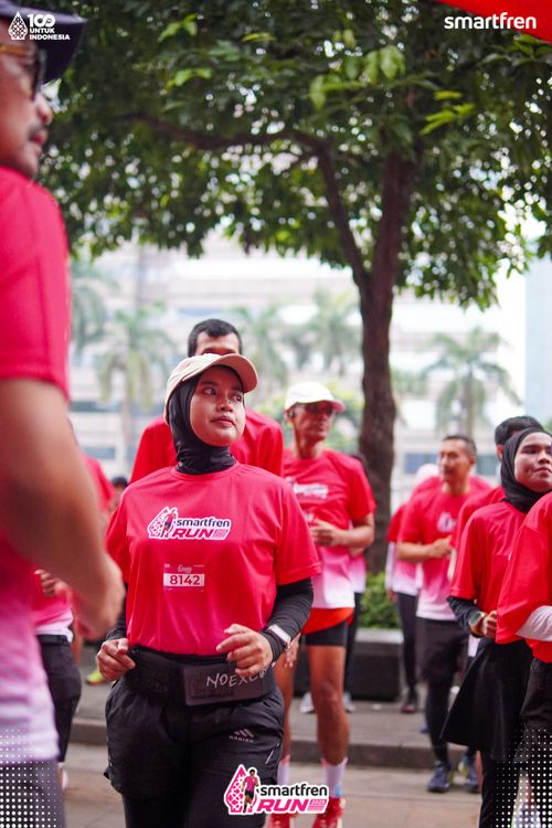 Race photo from Smartfren Run 2025 Vibes