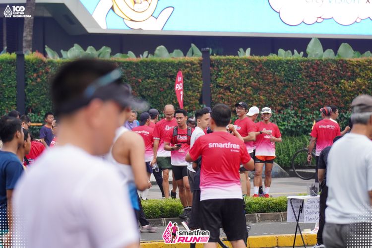 Race photo from Smartfren Run 2025 Vibes