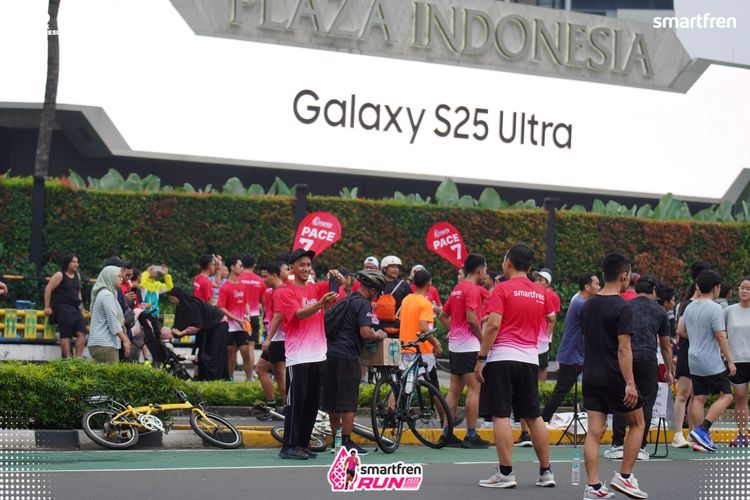 Race photo from Smartfren Run 2025 Vibes