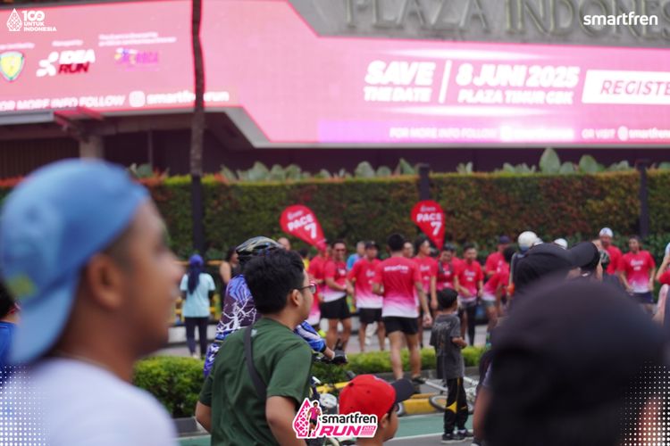 Race photo from Smartfren Run 2025 Vibes