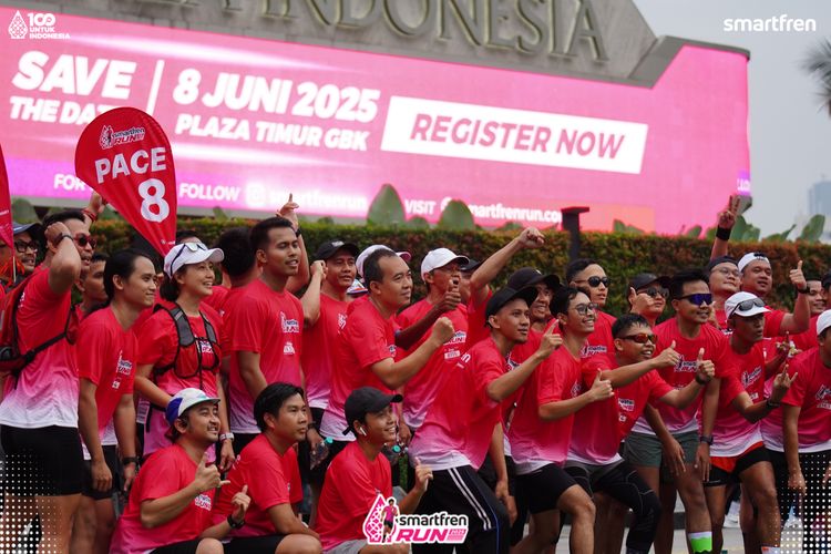 Race photo from Smartfren Run 2025 Vibes
