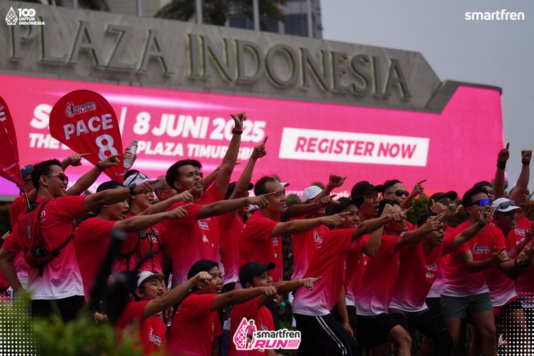 Race photo from Smartfren Run 2025 Vibes