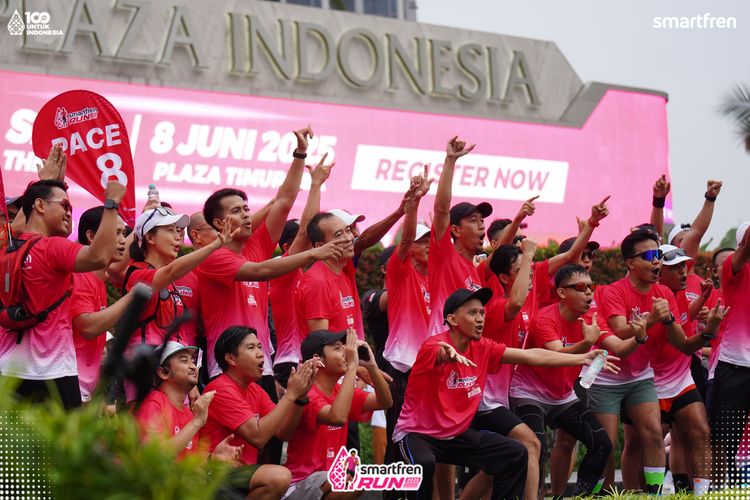Race photo from Smartfren Run 2025 Vibes