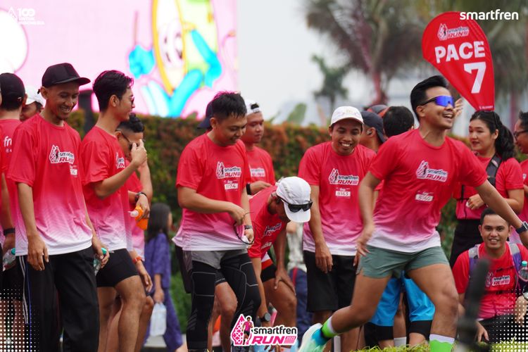 Race photo from Smartfren Run 2025 Vibes