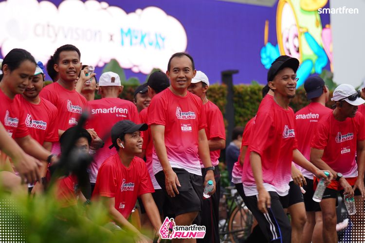 Race photo from Smartfren Run 2025 Vibes