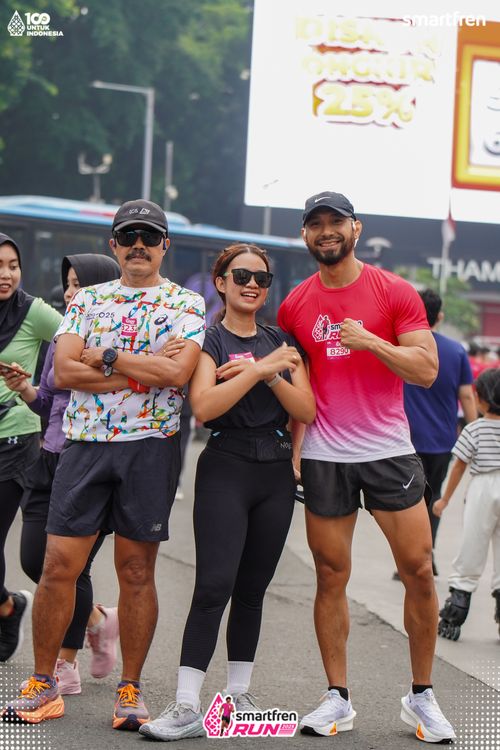 Race photo from Smartfren Run 2025 Vibes