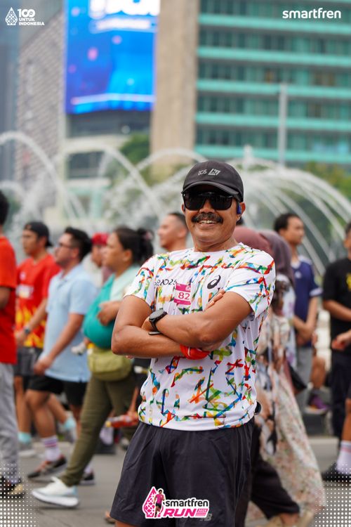 Race photo from Smartfren Run 2025 Vibes