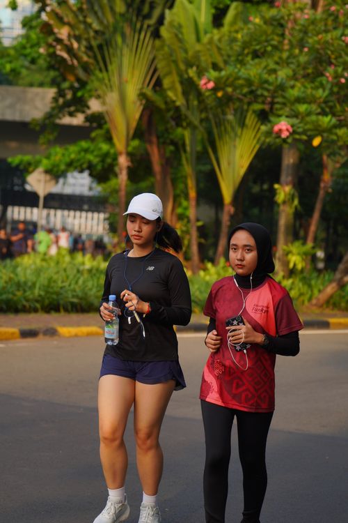 Race photo from Assurance Fun Run 2024