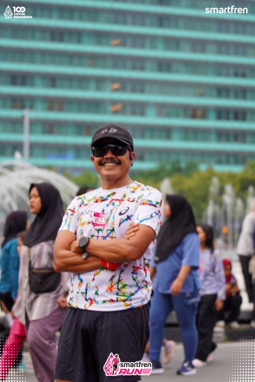 Race photo from Smartfren Run 2025 Vibes