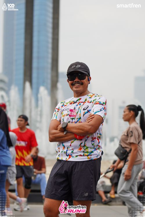Race photo from Smartfren Run 2025 Vibes