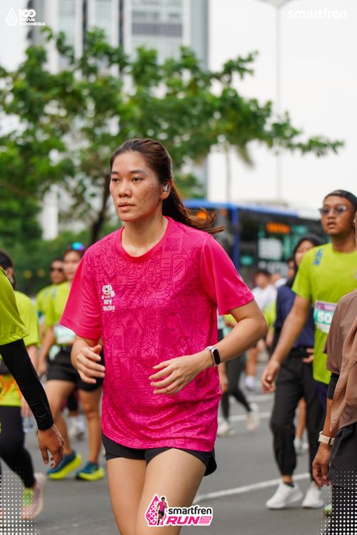 Race photo from Smartfren Run 2025 Vibes