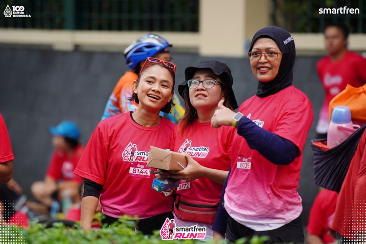 Race photo from Smartfren Run 2025 Vibes