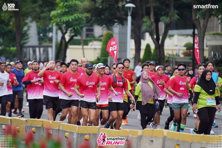 Race photo from Smartfren Run 2025 Vibes