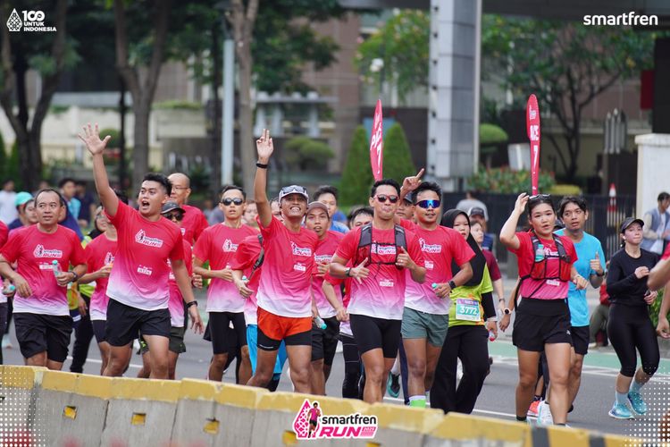 Race photo from Smartfren Run 2025 Vibes