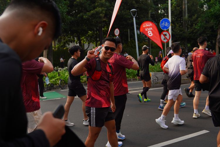 Race photo from Assurance Fun Run 2024