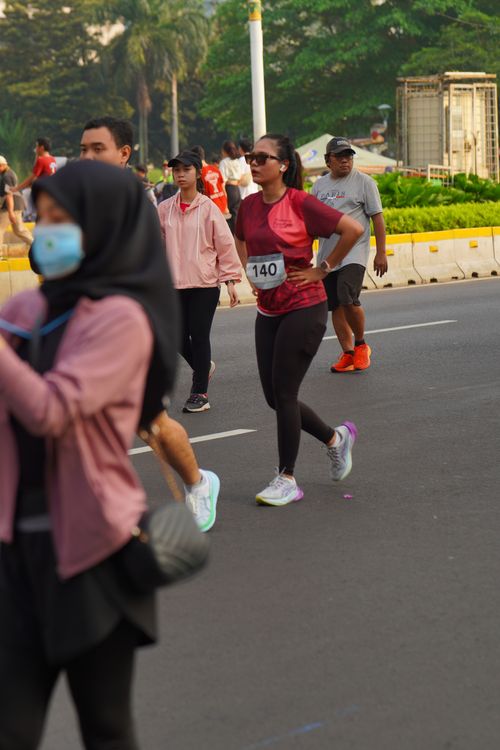 Race photo from Assurance Fun Run 2024