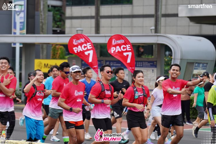 Race photo from Smartfren Run 2025 Vibes