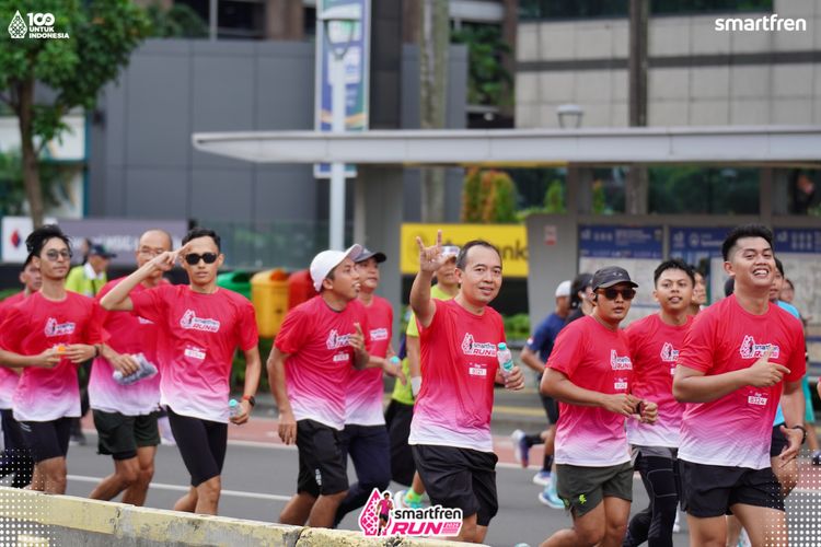 Race photo from Smartfren Run 2025 Vibes