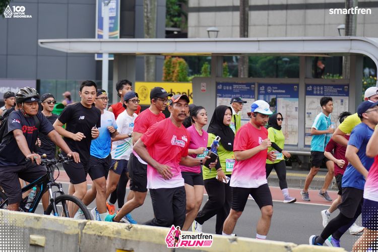 Race photo from Smartfren Run 2025 Vibes