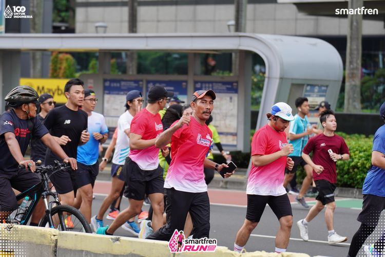 Race photo from Smartfren Run 2025 Vibes