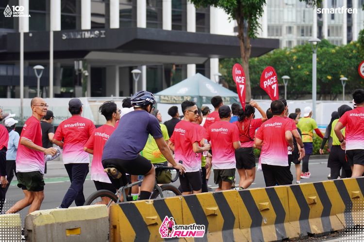 Race photo from Smartfren Run 2025 Vibes