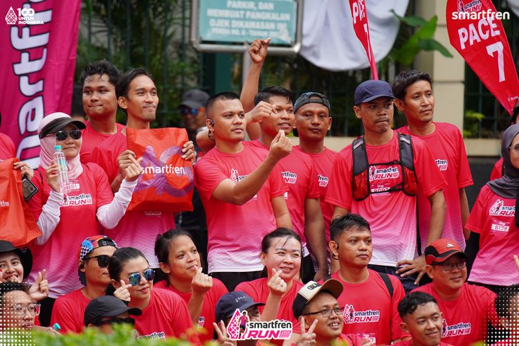 Race photo from Smartfren Run 2025 Vibes