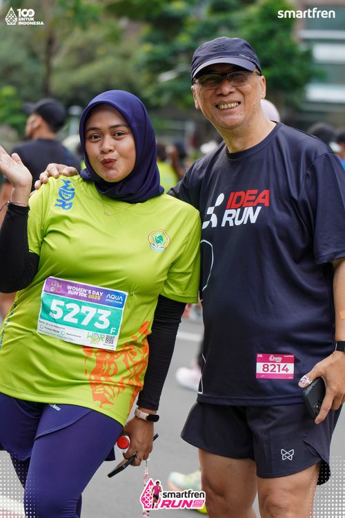 Race photo from Smartfren Run 2025 Vibes