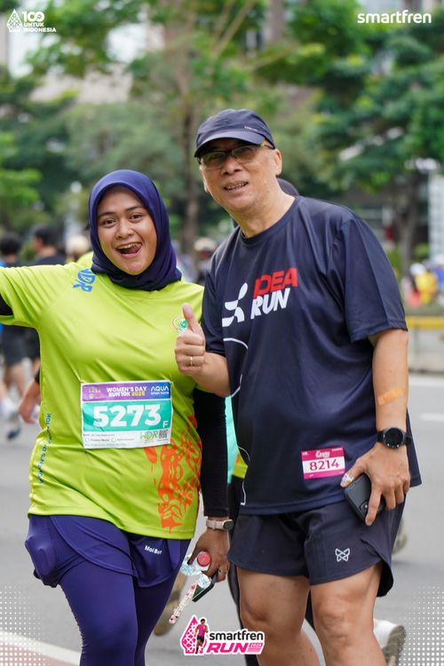 Race photo from Smartfren Run 2025 Vibes