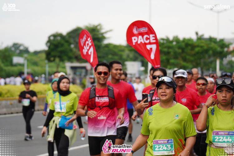 Race photo from Smartfren Run 2025 Vibes