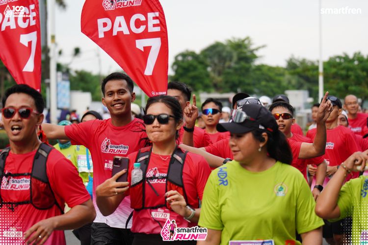 Race photo from Smartfren Run 2025 Vibes