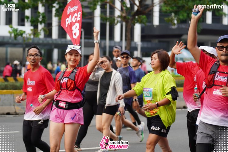 Race photo from Smartfren Run 2025 Vibes