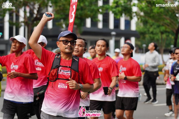 Race photo from Smartfren Run 2025 Vibes