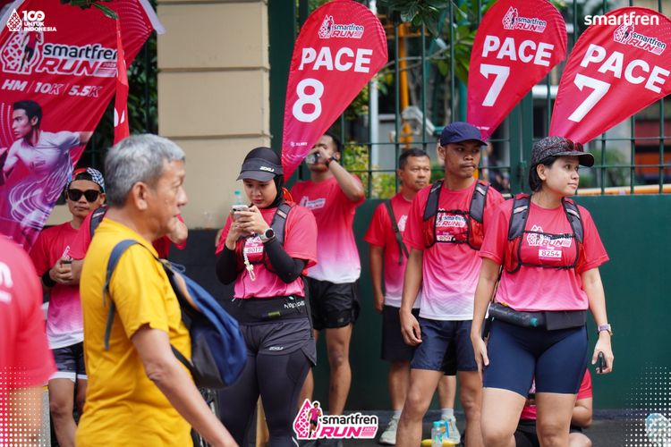 Race photo from Smartfren Run 2025 Vibes