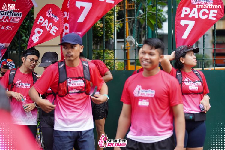 Race photo from Smartfren Run 2025 Vibes