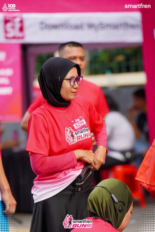 Race photo from Smartfren Run 2025 Vibes
