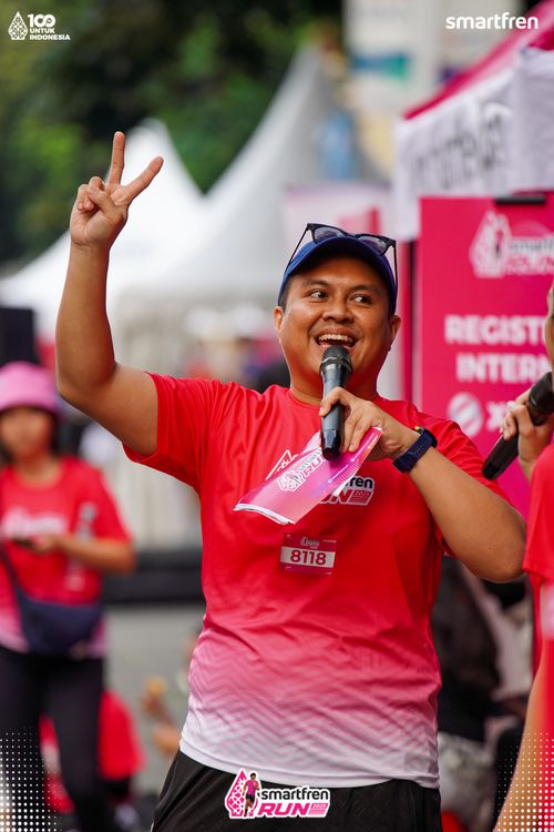 Race photo from Smartfren Run 2025 Vibes