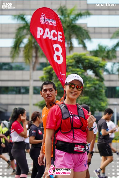 Race photo from Smartfren Run 2025 Vibes