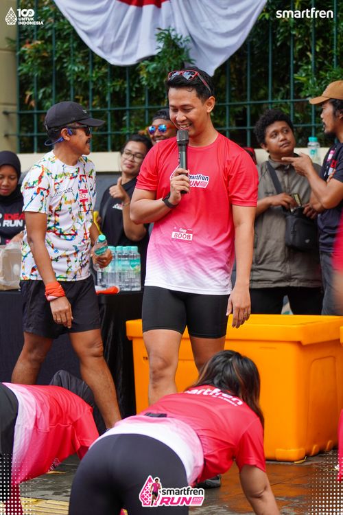 Race photo from Smartfren Run 2025 Vibes
