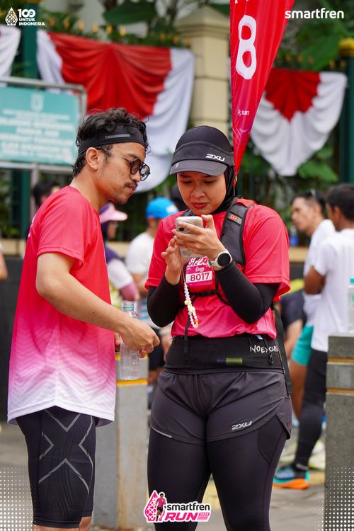 Race photo from Smartfren Run 2025 Vibes