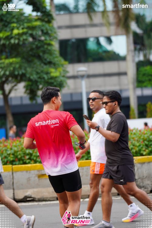 Race photo from Smartfren Run 2025 Vibes