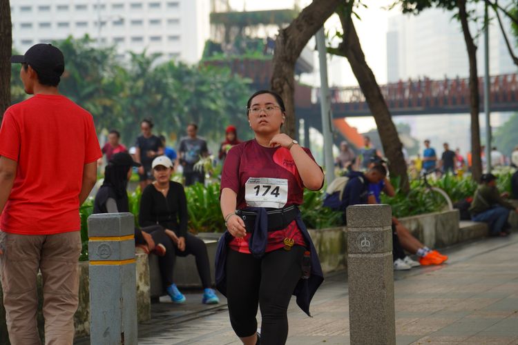 Race photo from Assurance Fun Run 2024