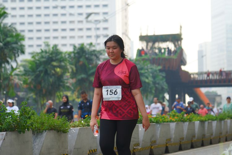 Race photo from Assurance Fun Run 2024